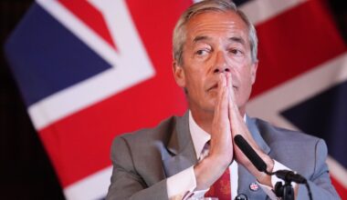 Reform could slip to third in polls, pollsters warn as Farage’s popularity plummets over scandals
