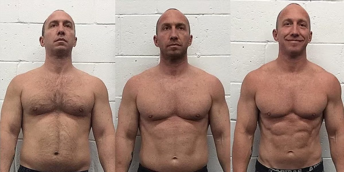 The Specific Workouts This 42-Year-Old Gym Owner Used to Transform His Body (and Get Visible Abs) in 6 Months