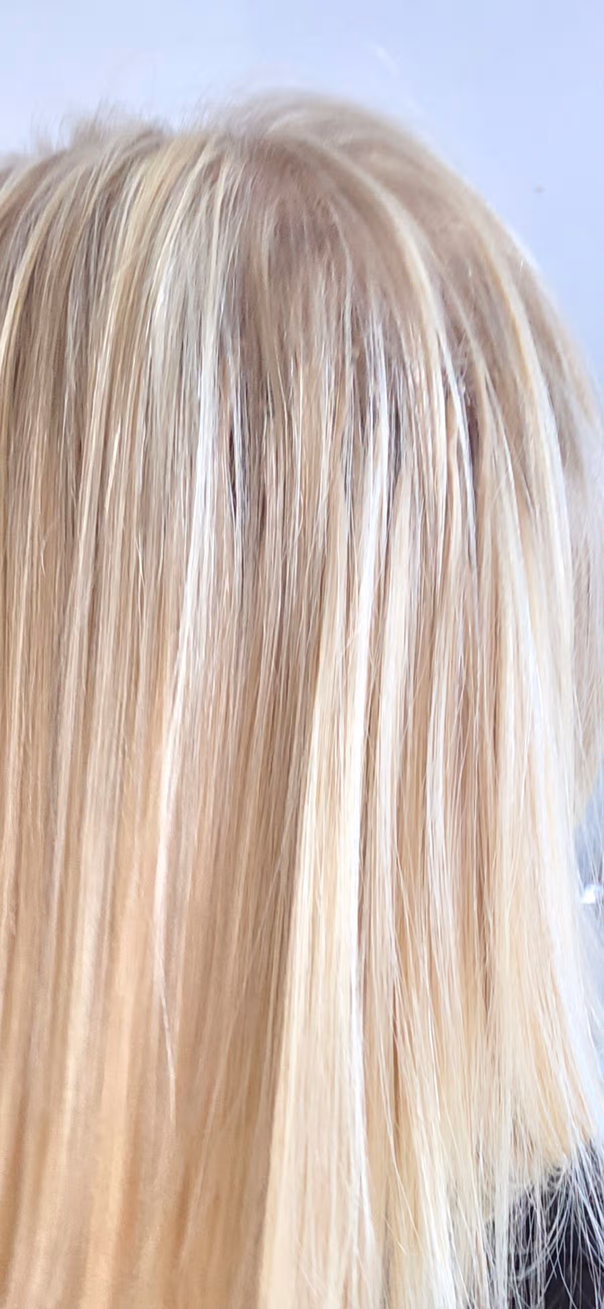 Lucy Davies' hair