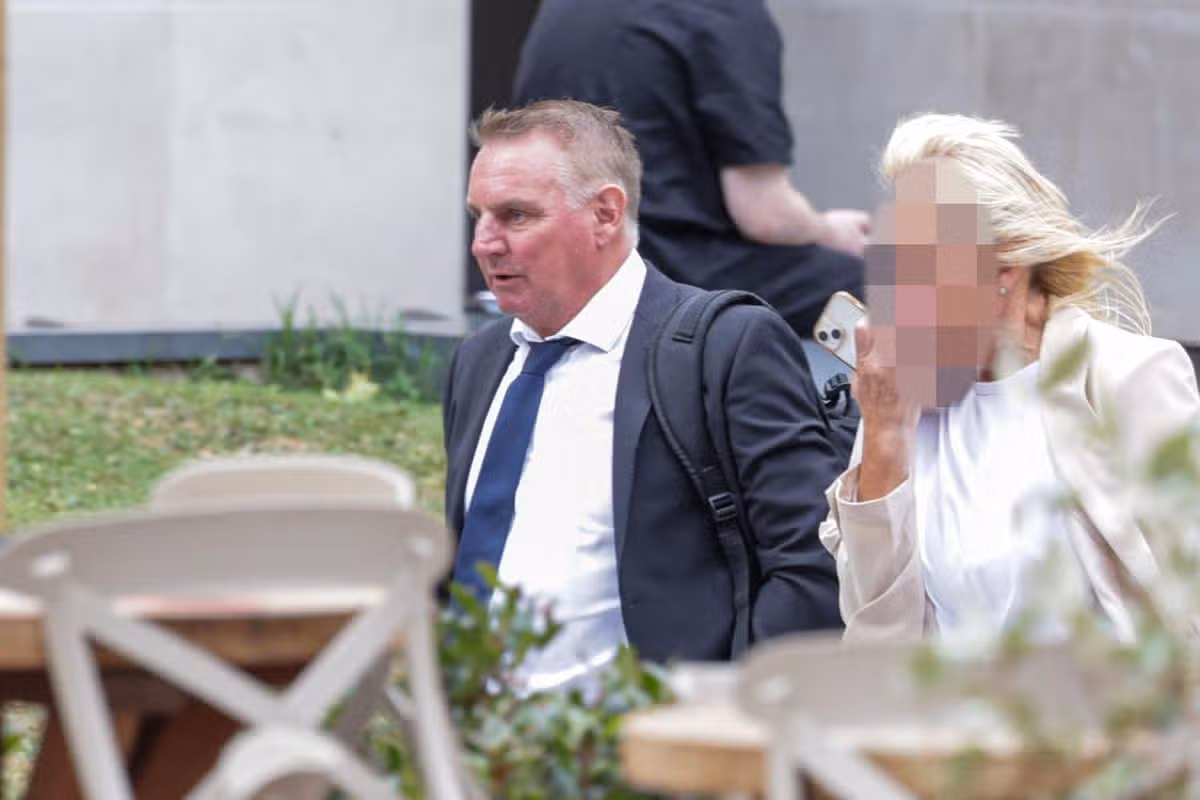 Jason Mulhern leaving Manchester Crown Court