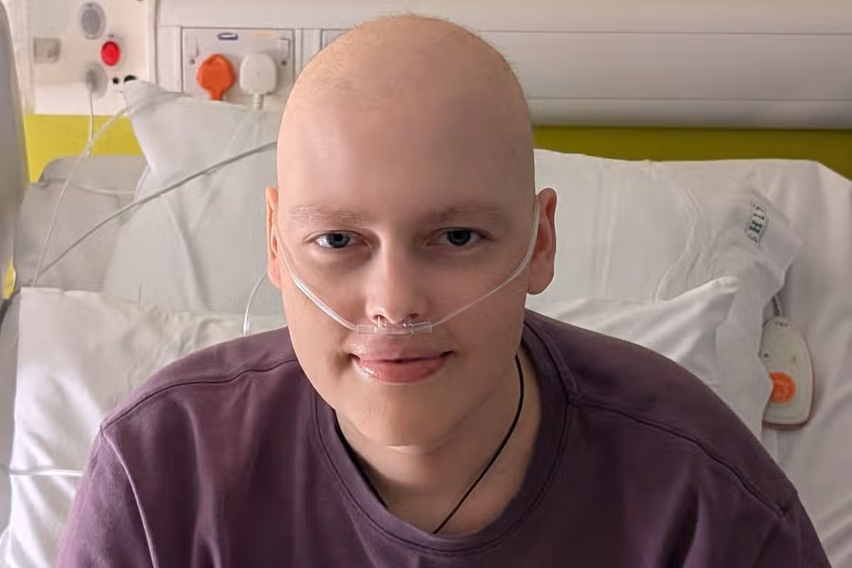 Lucas in hospital