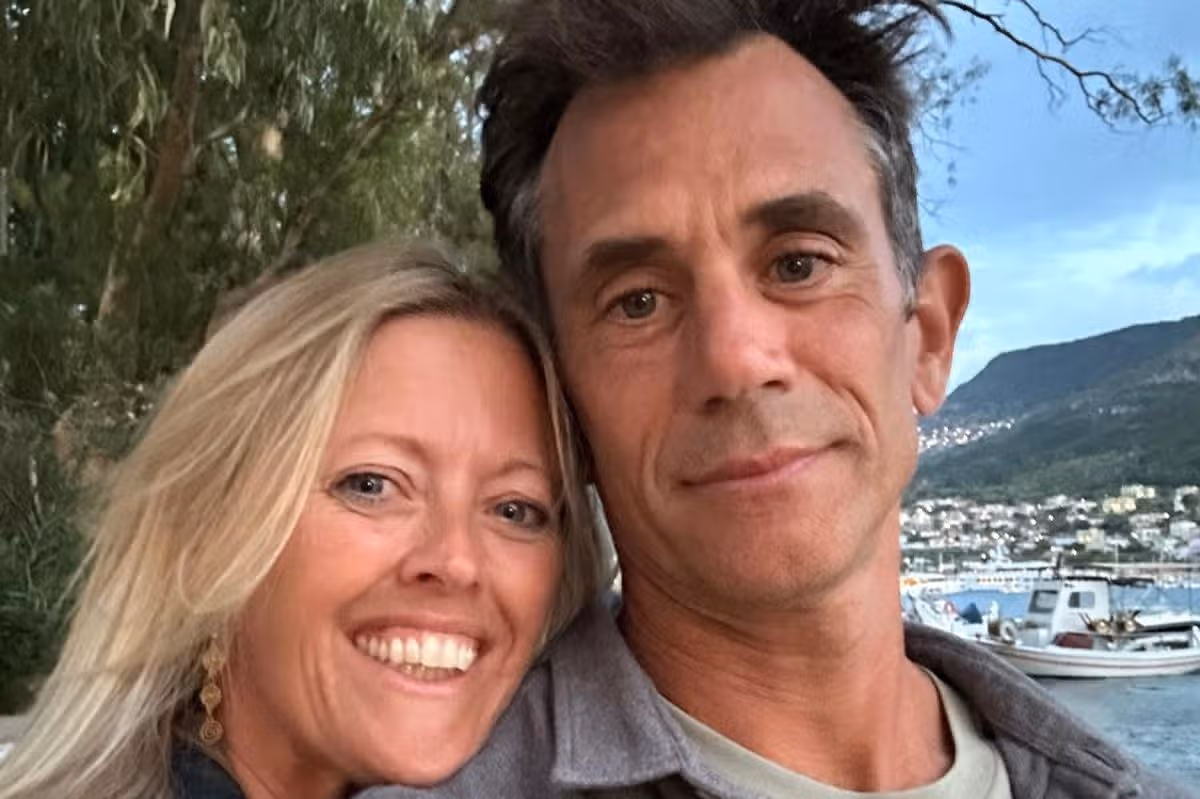 Robert Blades, longest surviving child liver transplant patient, with wife Emma