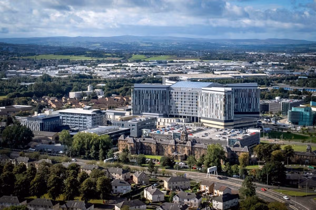 The Queen Elizabeth University Hospital in Glasgow has been best by scandal.