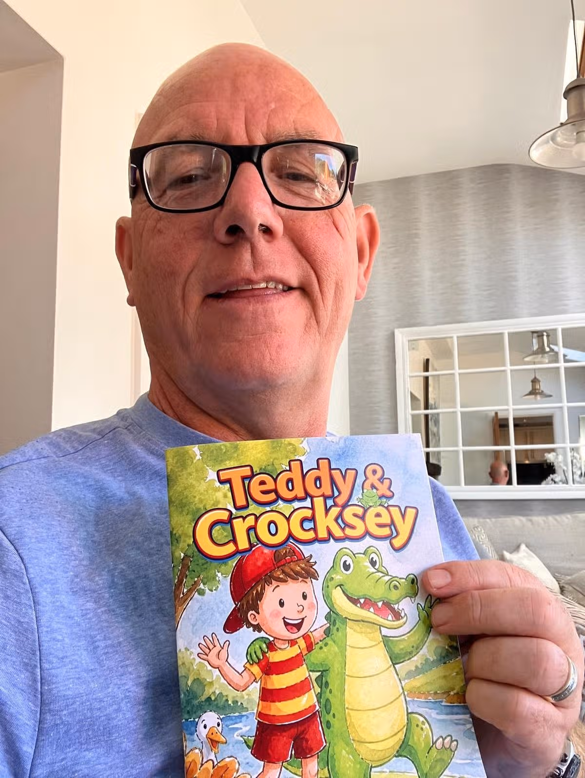 Values of kindness, inclusion, and understanding have now found their way into his first children's book, Teddy and Crocksey