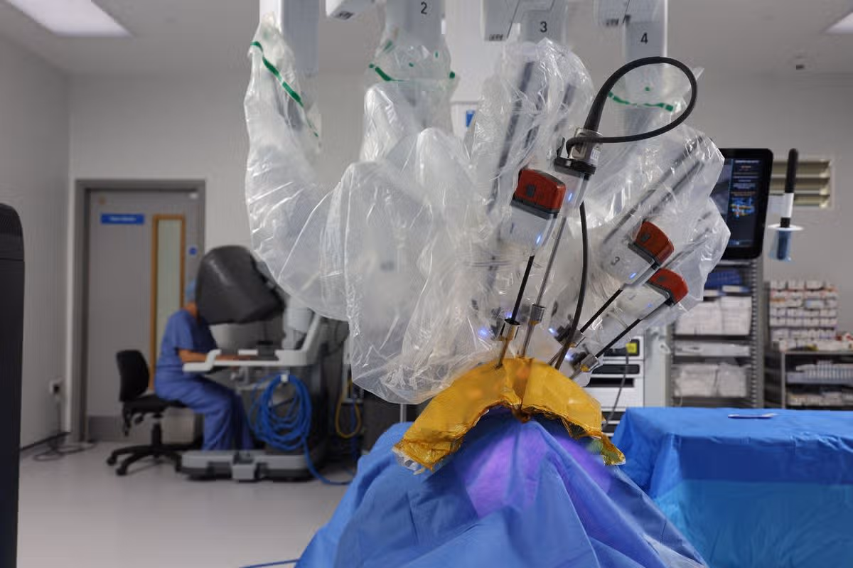 The first Da Vinci surgical robot was introduced in 2015
