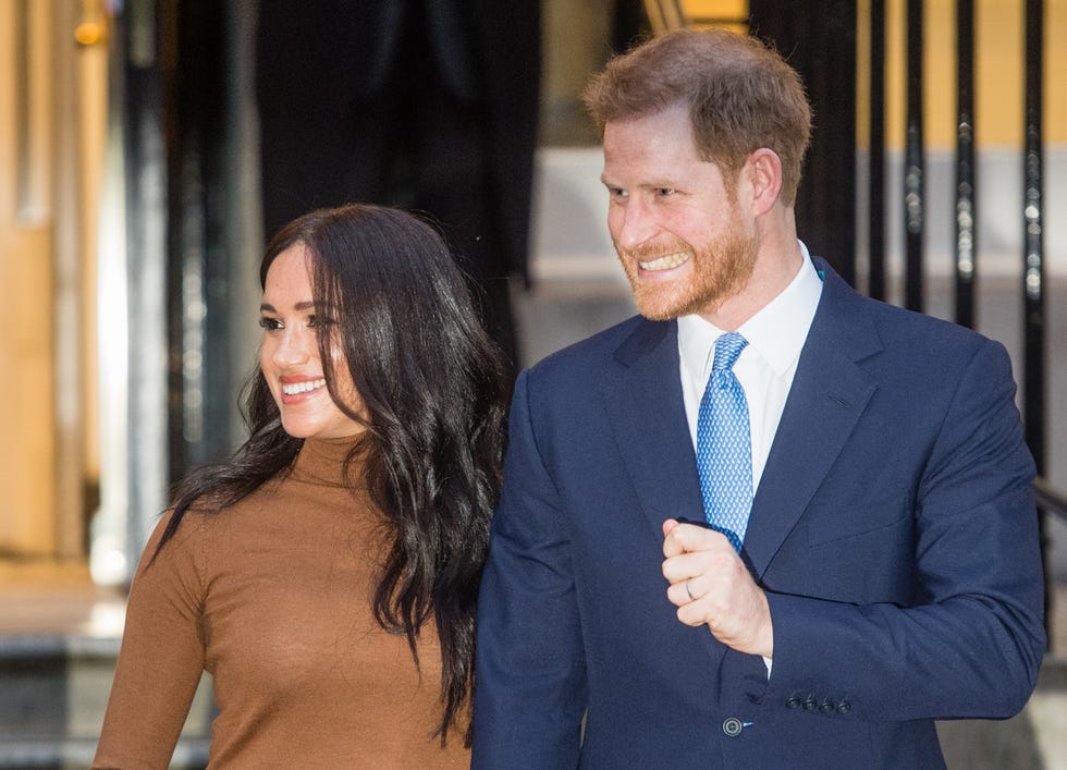 The Duke And Duchess Of Sussex Visit Canada House