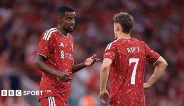 Alexander Isak and Florian Wirtz in discussions for Liverpool during pre-season