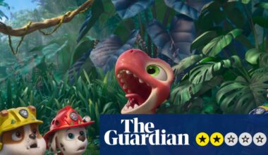 Paw Patrol: The Dino Movie review – plucky pups do their thing on Jurassic-style island | Animation in film