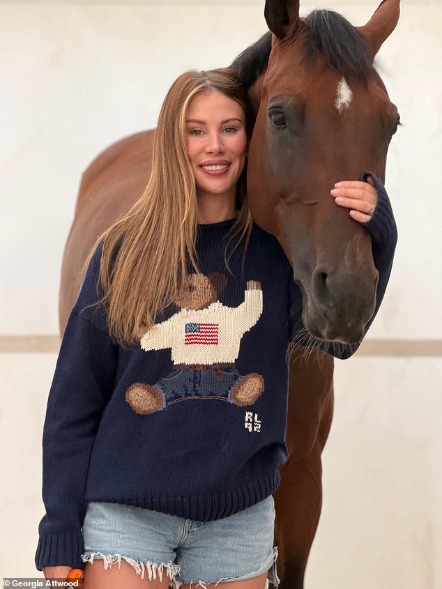 Georgia competes as a showjumping equestrian and also balances a successful business career. She boasts 38,000 followers on Instagram.
