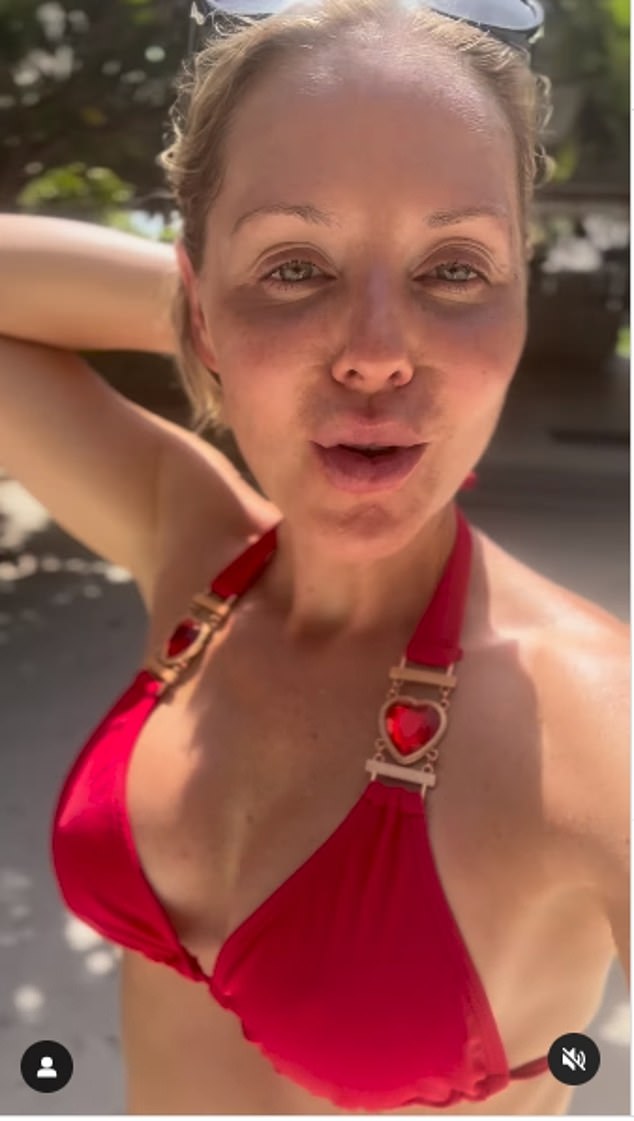 Last year, Stephanie revealed she had her breast implants removed due to 'debilitating' menopause symptoms
