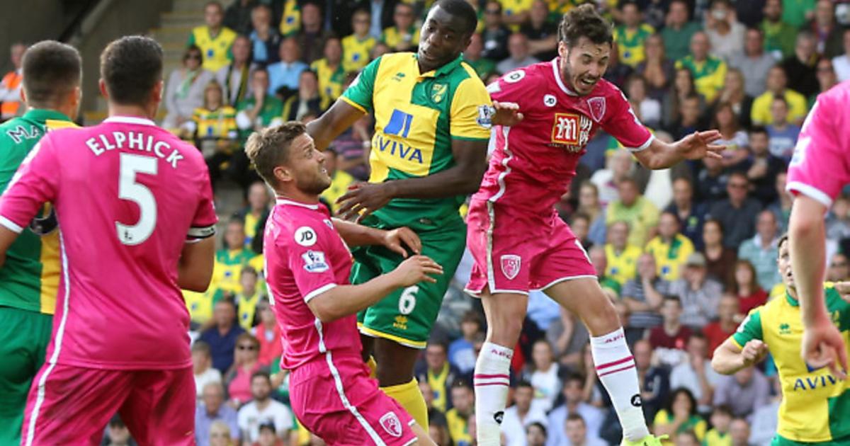 Former Norwich City star Bassong taking part in boxing match