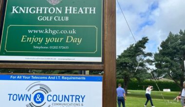 Arson investigation after heathland fire near Poole golf club