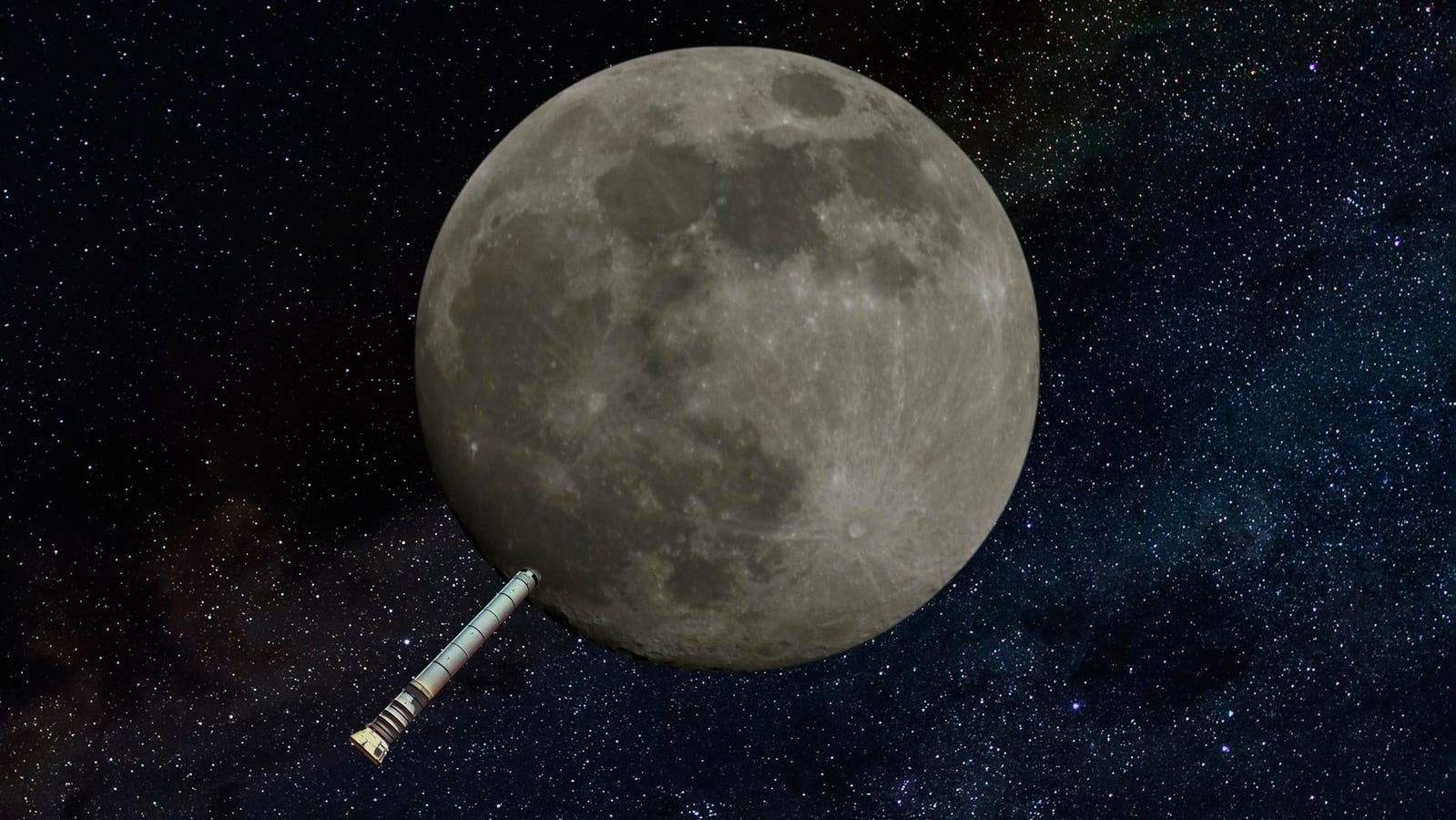 Dead SpaceX Rocket To Smash Into The Moon On Wednesday