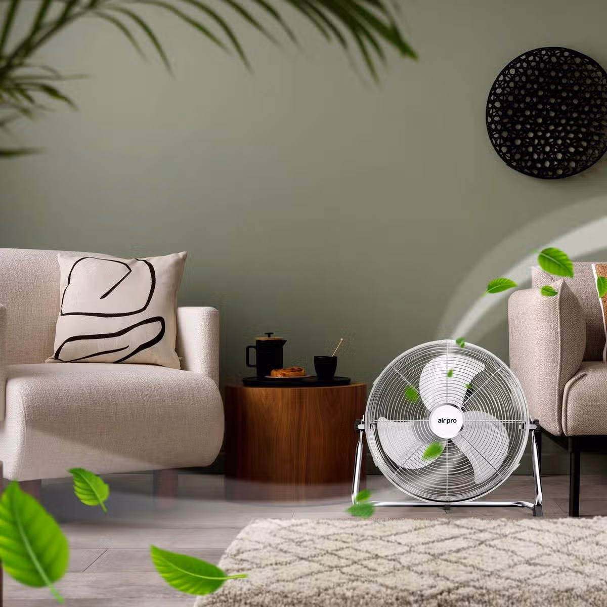 Air Pro 14/16/20" Circular Floor Fan