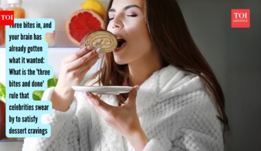 Three Bites Rule: Three bites in, and your brain has already gotten what it wanted: What is the 'three bites and done' rule that celebrities swear by to satisfy dessert cravings