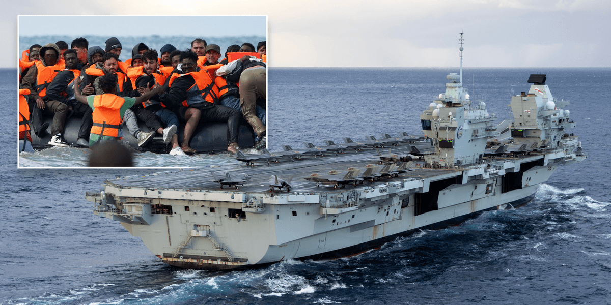 Migrant crisis: Reform UK will launch 'largest military operation since WW2' to end small boat crossings if party wins next general election