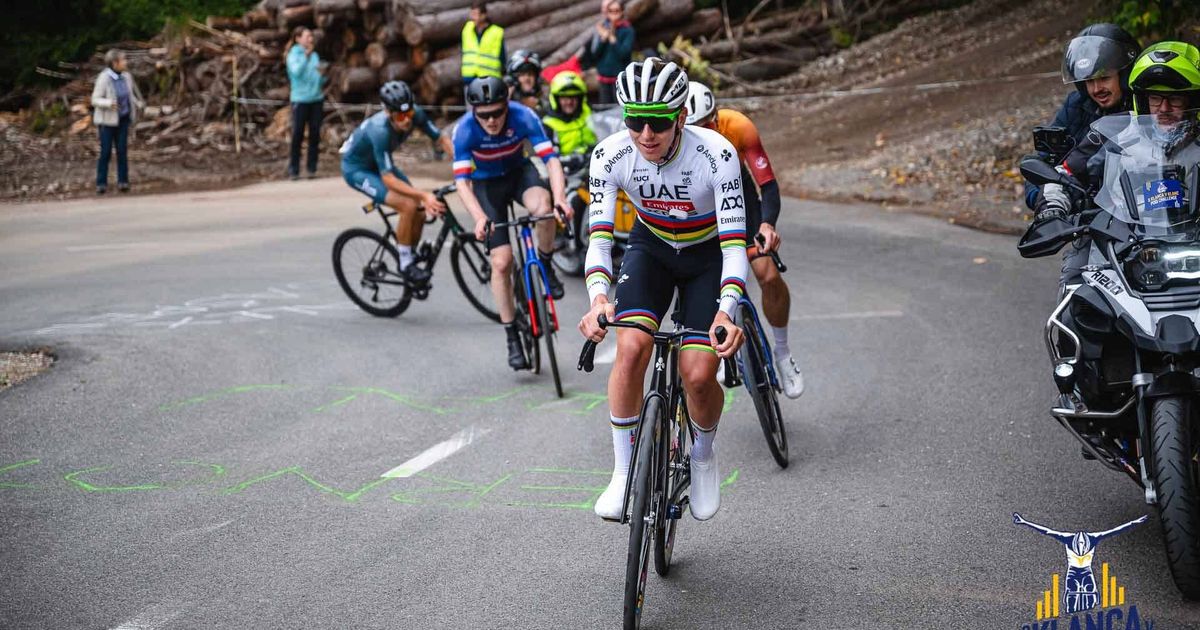 Tadej Pogacar Defeated in His Home Country One Week After His Tour de France Victory