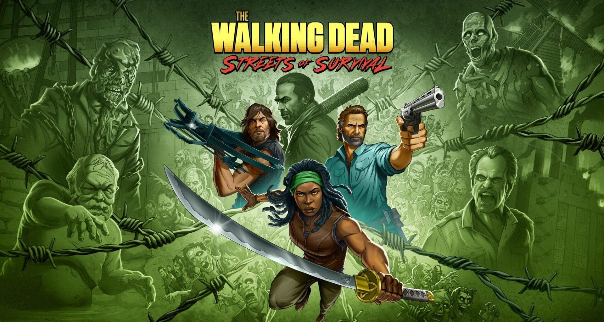 Retro Beat-'Em-Up Bros, This PS5 Brawler Based on The Walking Dead Looks All Right