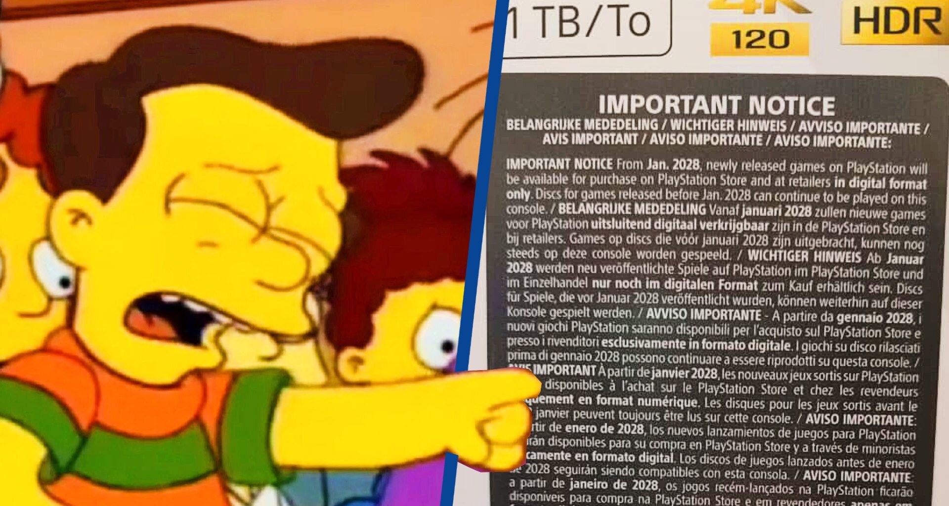 Disc-Based PS5s Now Warn Buyers About the Impending Death of Physical Games