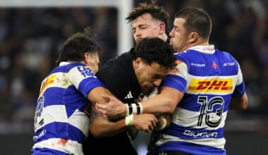 Stormers vs New Zealand LIVE: Result and reaction as All Blacks made to battle in competitive start to South Africa tour