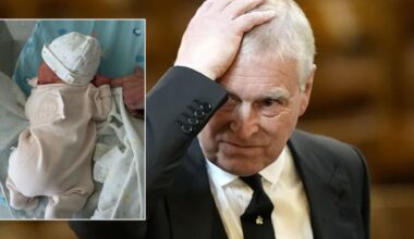 Andrew Mountbatten-Windsor 'unlikely to meet new grandchild'