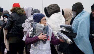 Migrant crisis: British 'charity' hands staggering amount of freebies to would-be illegal migrants assembling on French coast