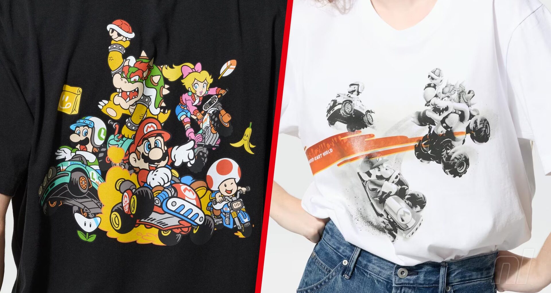 Uniqlo's Sweet Mario Kart World T-Shirts Are Now Available