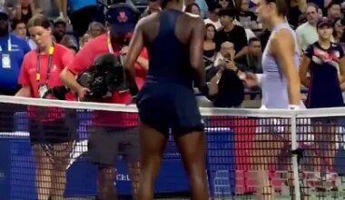 Under the lights in the SIX! 🤩 Coco Gauff defeats Sakkari in straight sets. #WTA #CocoGauff #NBO26 - YouTube