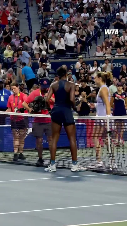 Under the lights in the SIX! 🤩 Coco Gauff defeats Sakkari in straight sets. #WTA #CocoGauff #NBO26 - YouTube