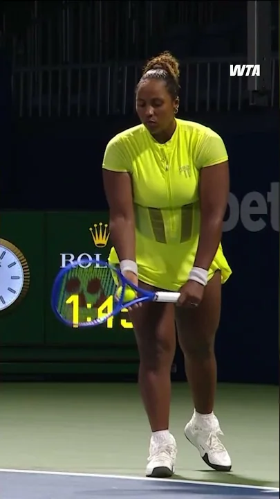 Taylor Townsend has the moves 💃 #WTA #TaylorTownsend #NBO26 #Toronto #shorts - YouTube