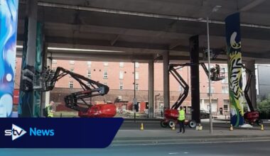 Is Glasgow transforming into Gotham for The Batman: Part II filming?
