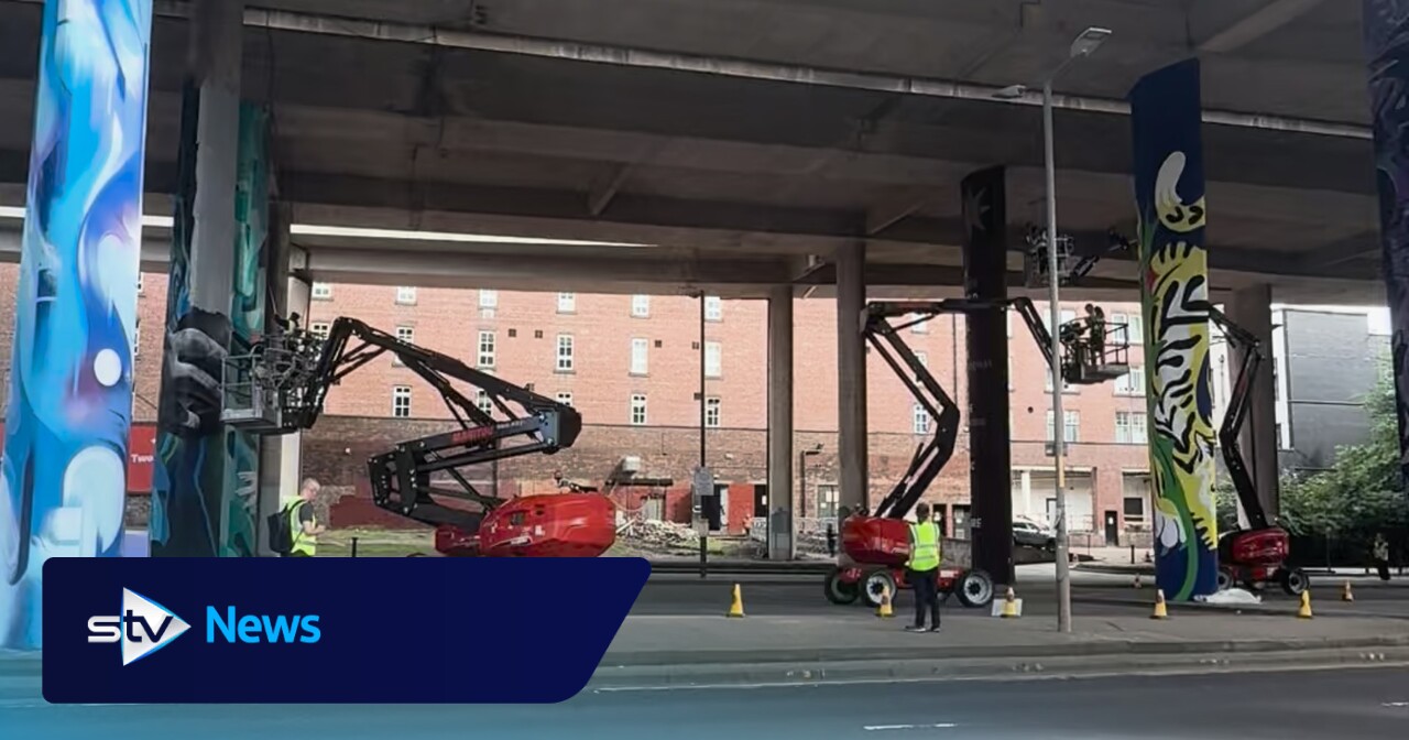 Is Glasgow transforming into Gotham for The Batman: Part II filming?
