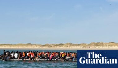 Record 230 people cross Channel to UK as smugglers turn to ‘mega-dinghies’ | Immigration and asylum