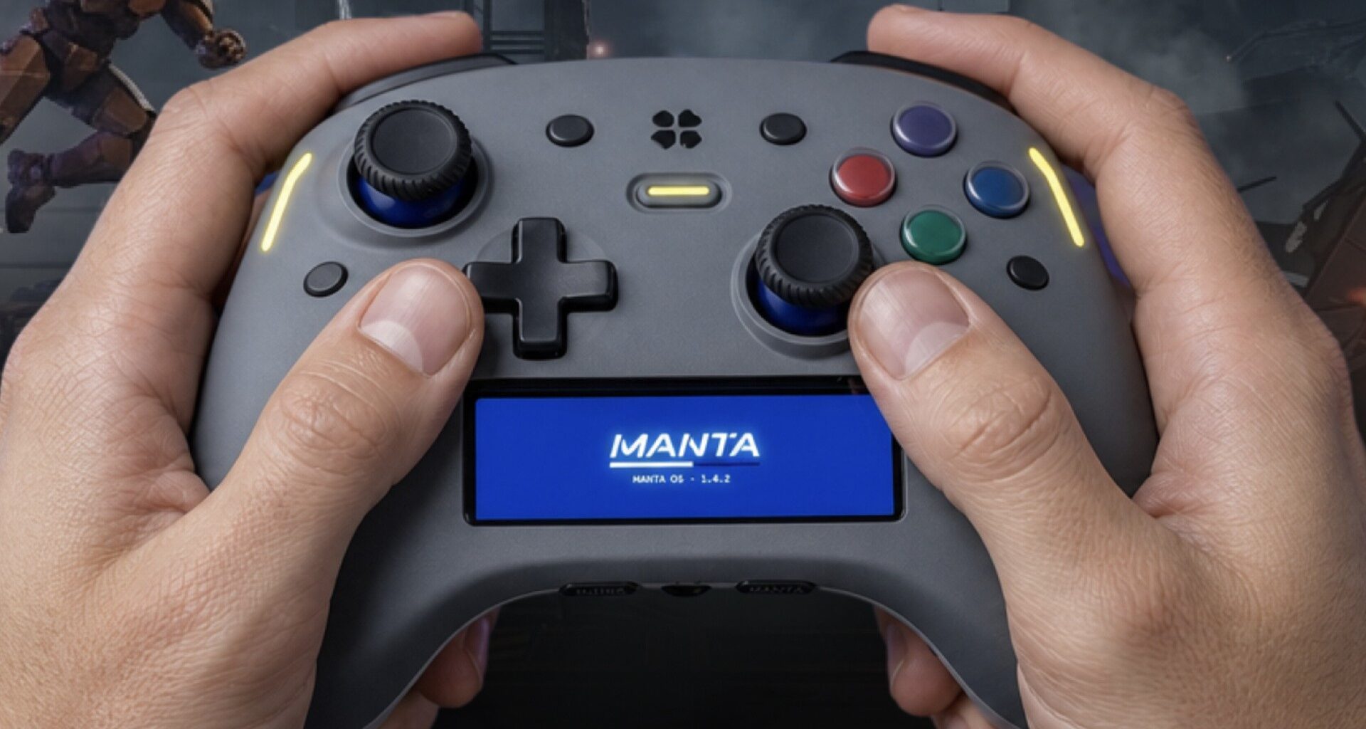 Genki's New Controller Is Chunky, Boasts Haptic Feedback, And Its Own Screen