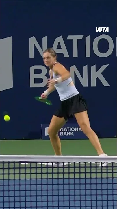 You cannot be serious, Caty McNally 🤩 #WTA #CatyMcNally #NBO26 #Toronto #shorts - YouTube