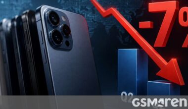 The smartphone market dropped by 7% in Q2 because of rising memory prices