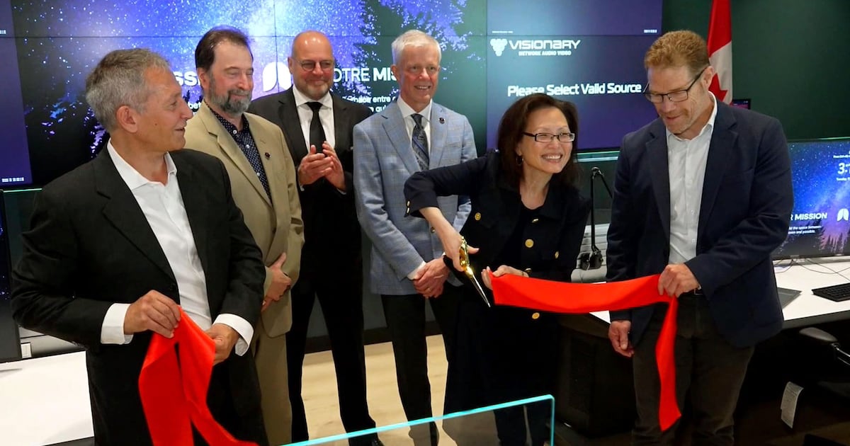MDA Space: Command centre unveiled ahead of satellite launch