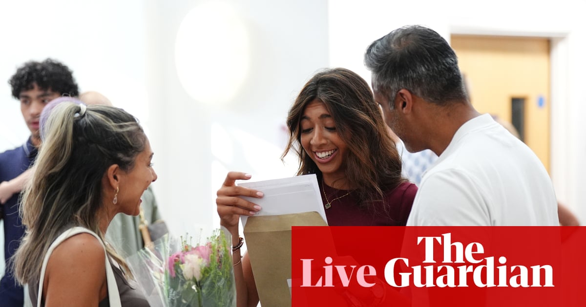 Boys outperform girls in A-levels for second consecutive year as record number of students accepted on to degree courses – latest news | A-levels