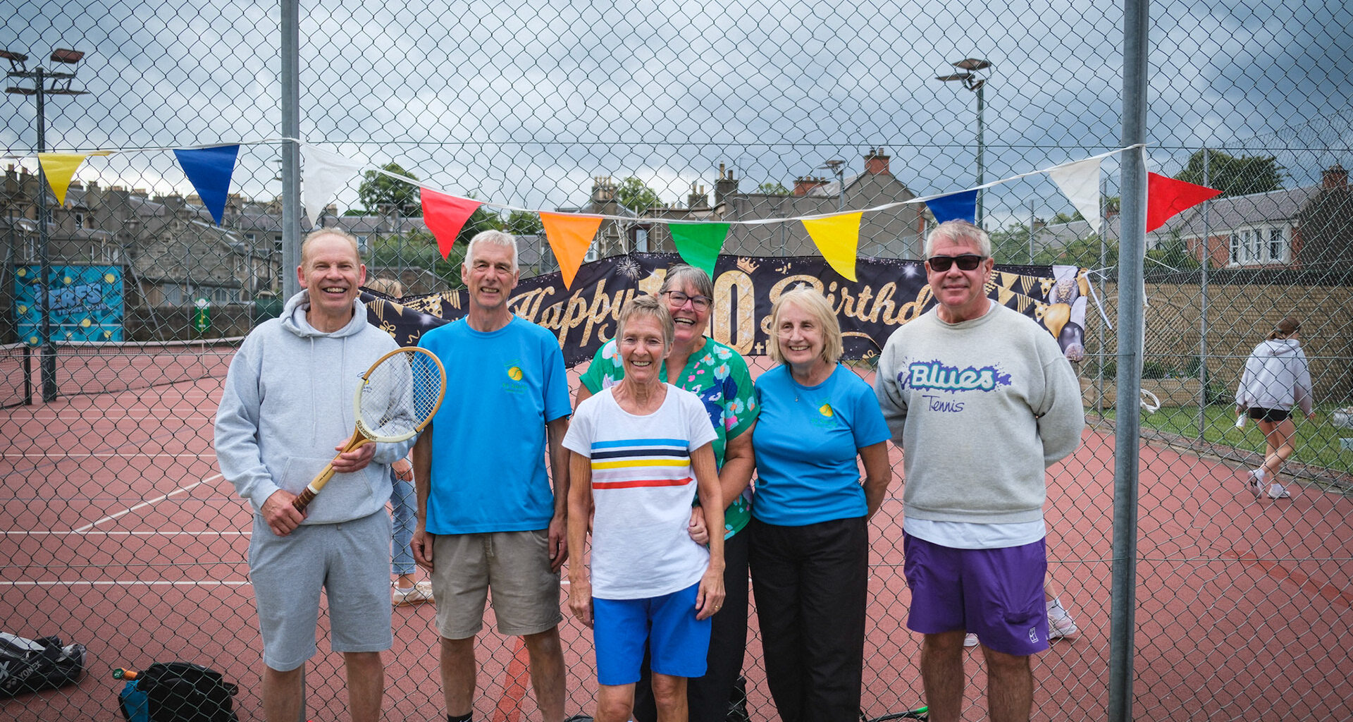 St Serfs tennis club mark centenary in style