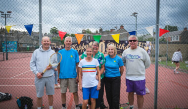 St Serfs tennis club mark centenary in style