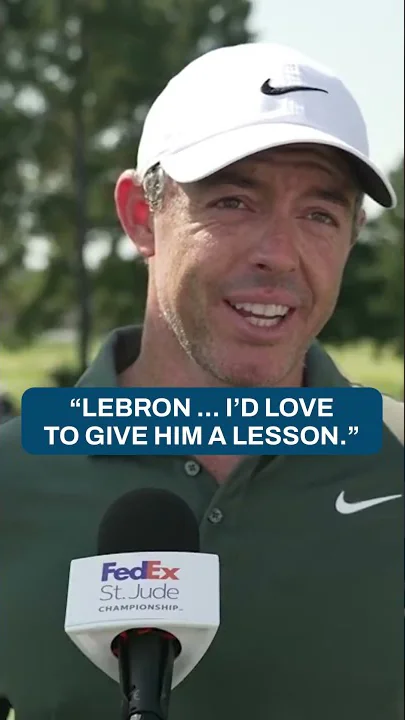 Rory McIlroy 🤝 LeBron James - YouTube