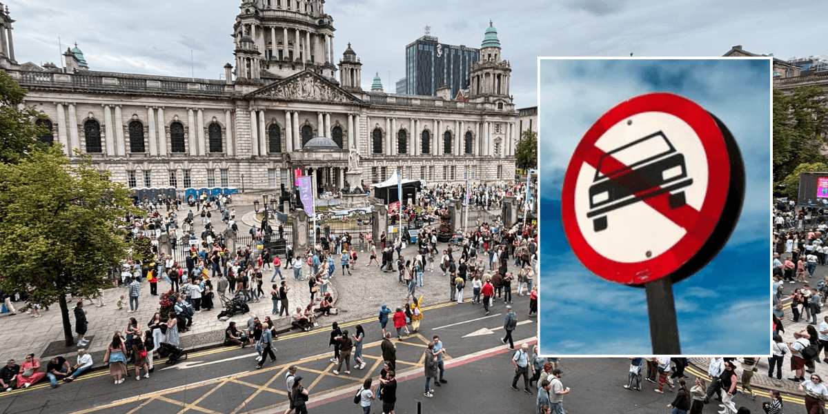 Belfast: Cars risk being banned from major UK city centre under new plans looking for 'permanent solution'