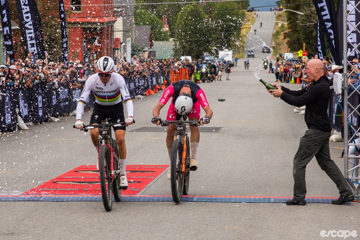 Brief report and big gallery: Swenson and Rollins add to Leadville win tallies