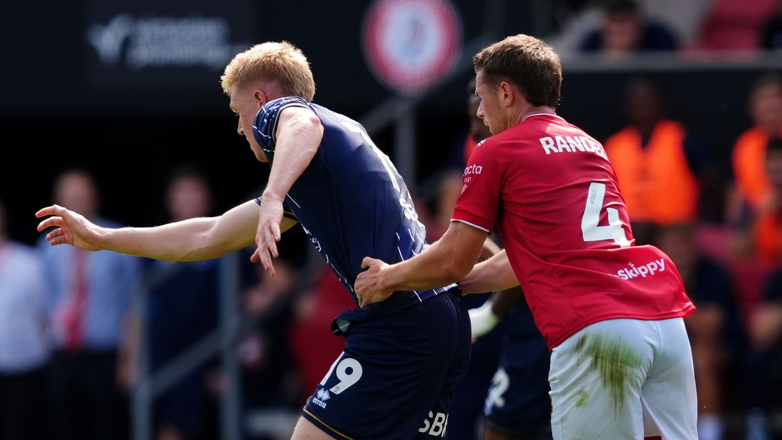 Bristol City 0-2 Millwall: Josh Coburn double sinks 10-man Robins | Football News