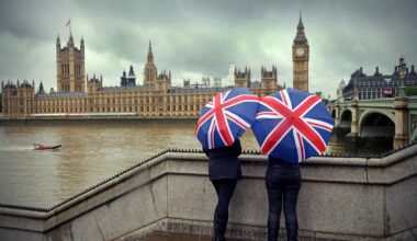 Pride in being British has fallen sharply in the past 15 years, poll shows