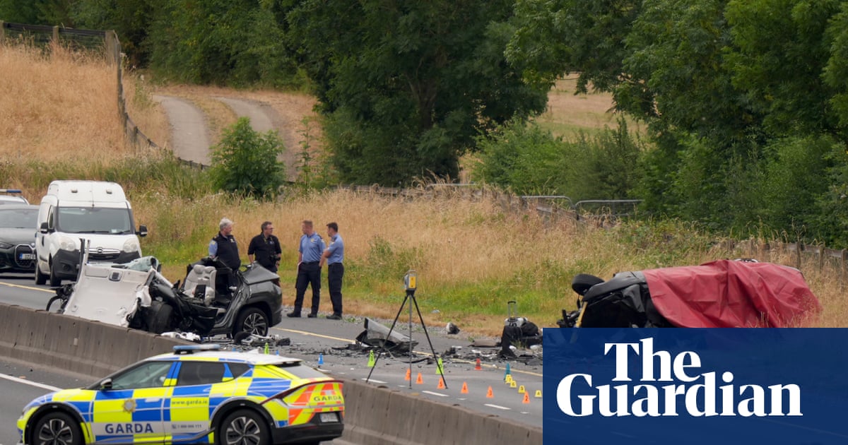 Five teenagers killed after car driven on wrong side of Irish motorway | Ireland