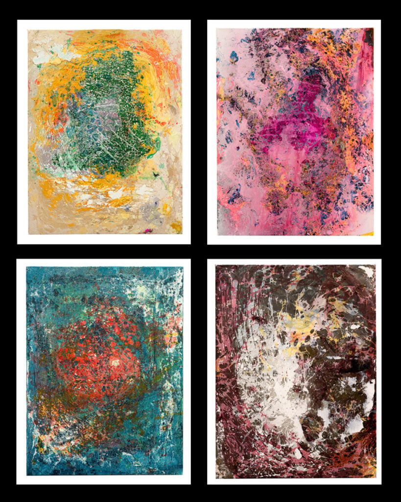 There's no silence in the work- How Irish artist Jack Coulter's synaesthesia transforms music into abstract paintings