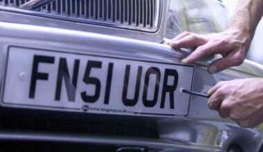 Number plate changes weeks away as drivers risk £1,000 fine and MOT failure