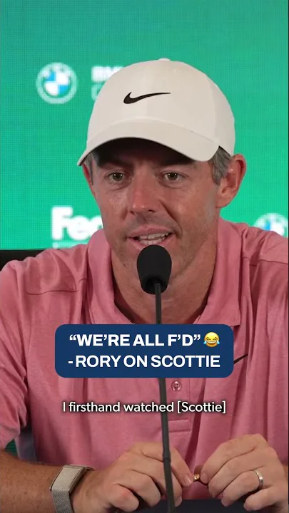 If Rory McIlroy’s the judge, go ahead and give Scottie Scheffler the trophy 😂 - YouTube