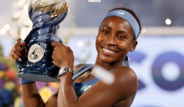 Coco Gauff claimed her second Cincinnati Open title with her victory over Jessica Pegula on Sunday